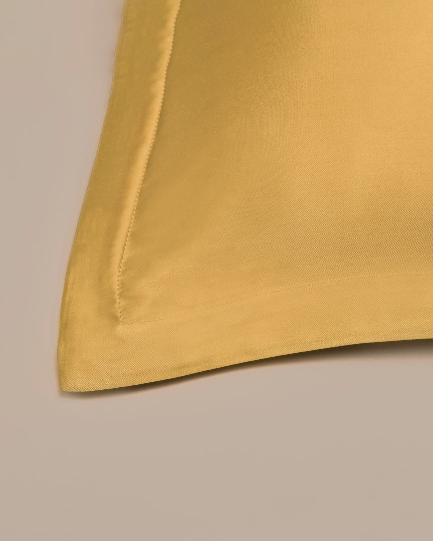 Bamboo - federa in eco bamboo gialla 50 x 75 cm