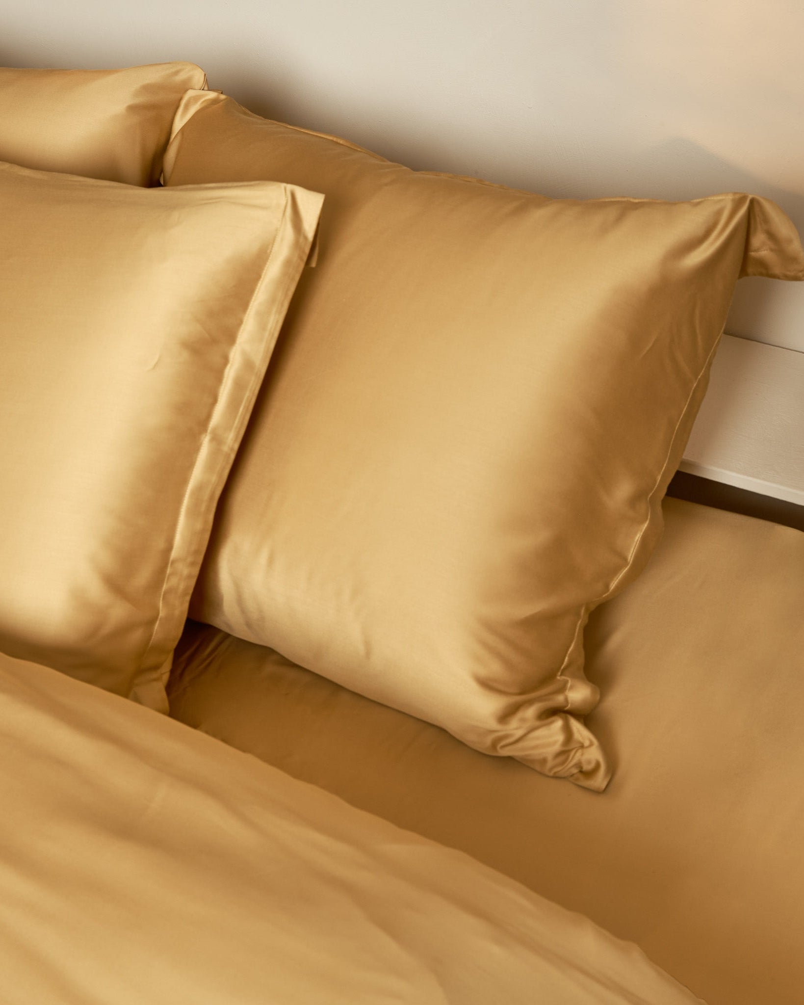 Bamboo - lenzuolo singolo con angoli, in eco bamboo giallo, 90 x 210 x 30