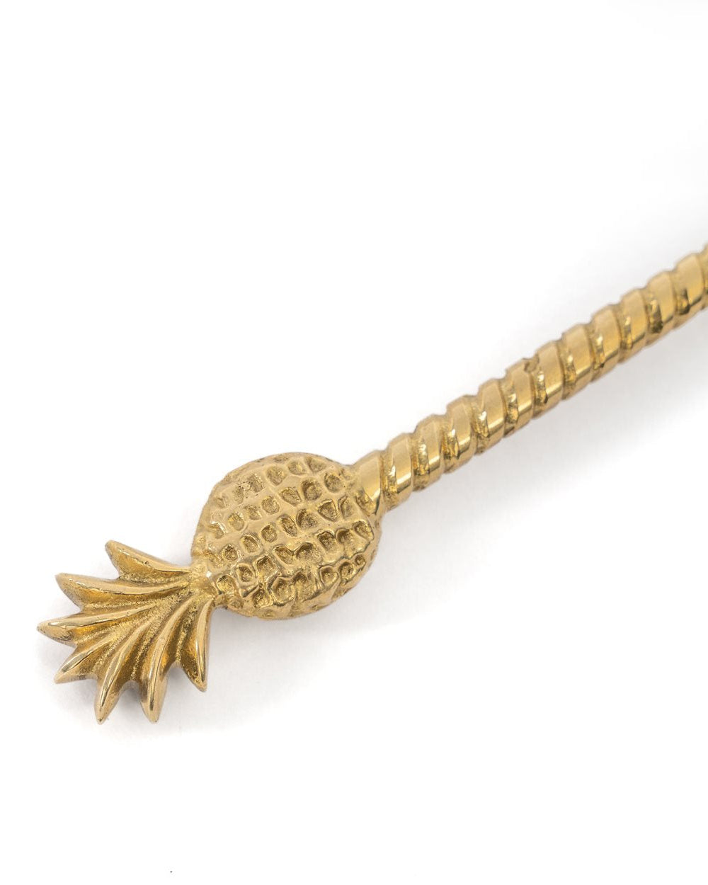 Ananas - Forchetta per insalata, dorata