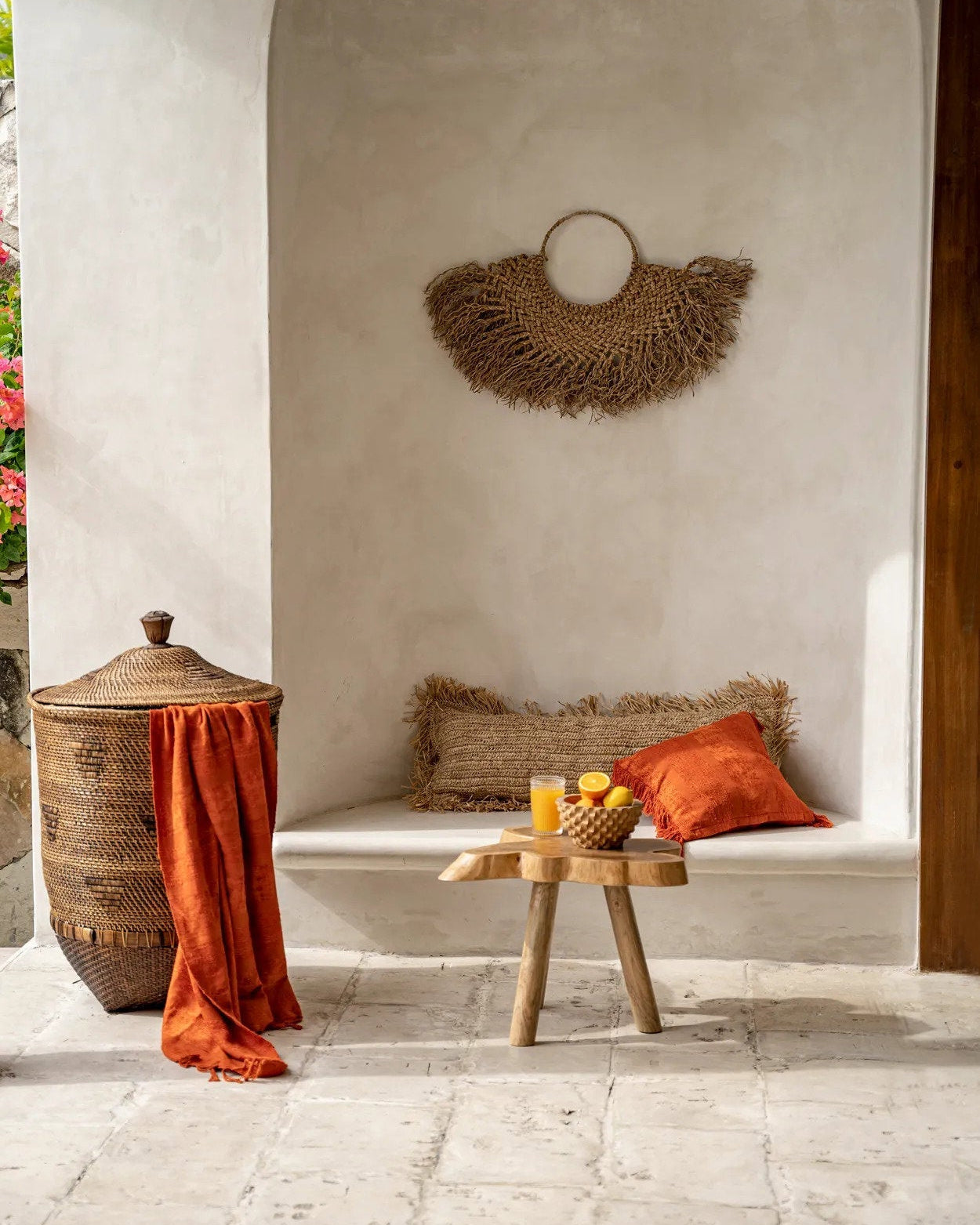 Coloniale XL - Cesto portabiancheria in rattan