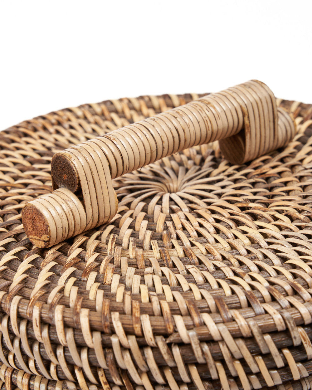 The rattan bin - cesto alto in rattan naturale