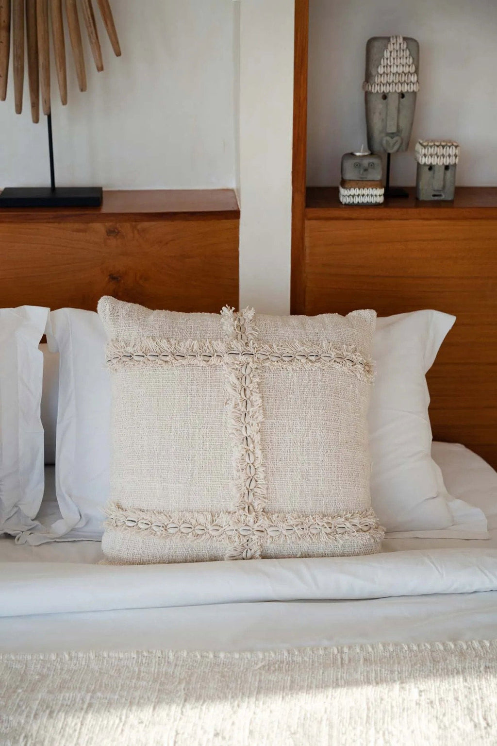 Nomad - Fodera per cuscino in cotone tinta naturale