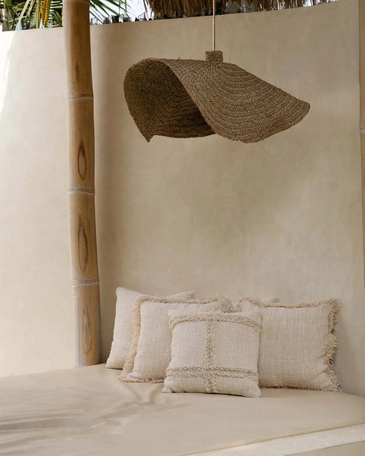 Nomad - Fodera per cuscino in cotone tinta naturale