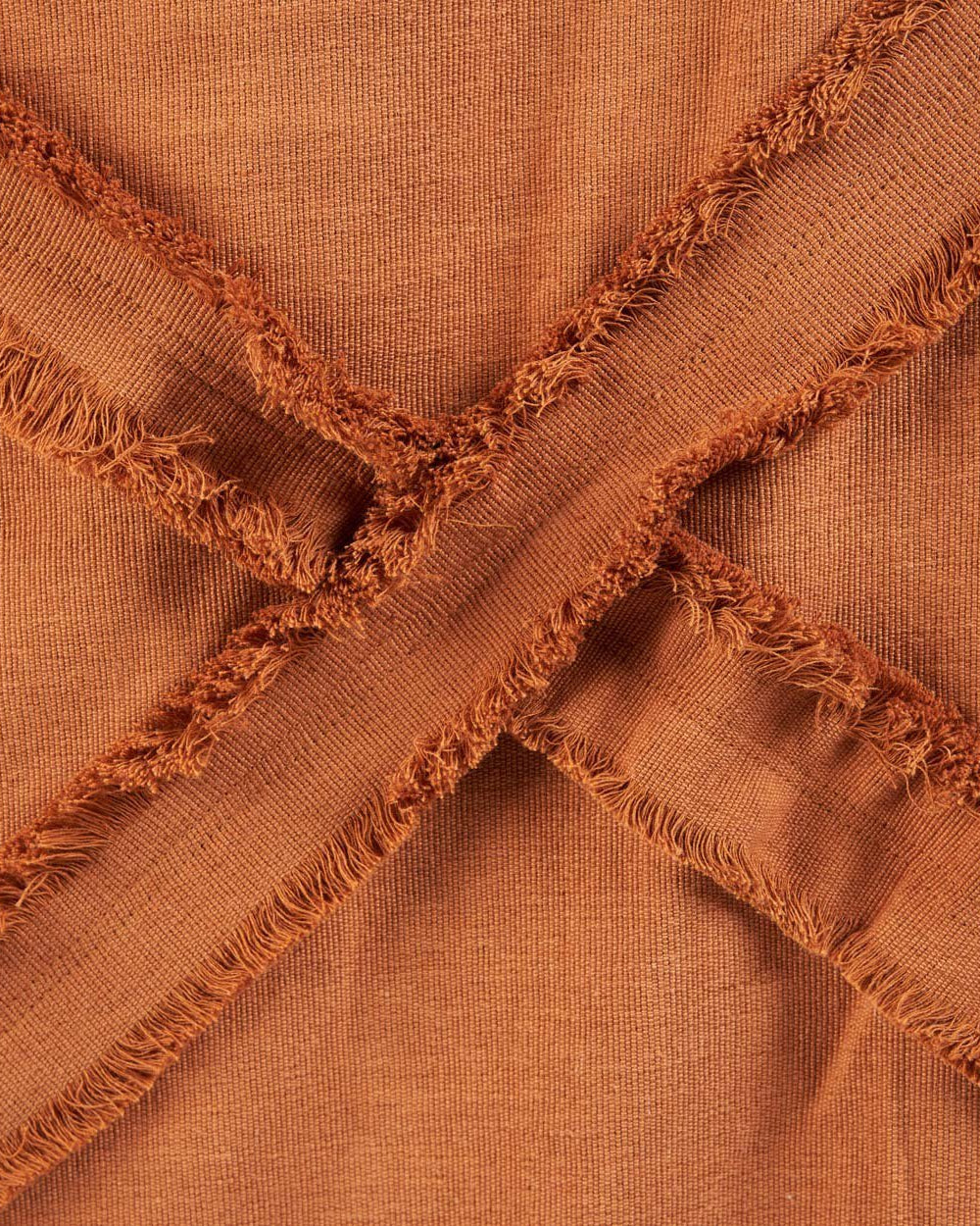 The Berber - Copriletto in cotone - terracotta