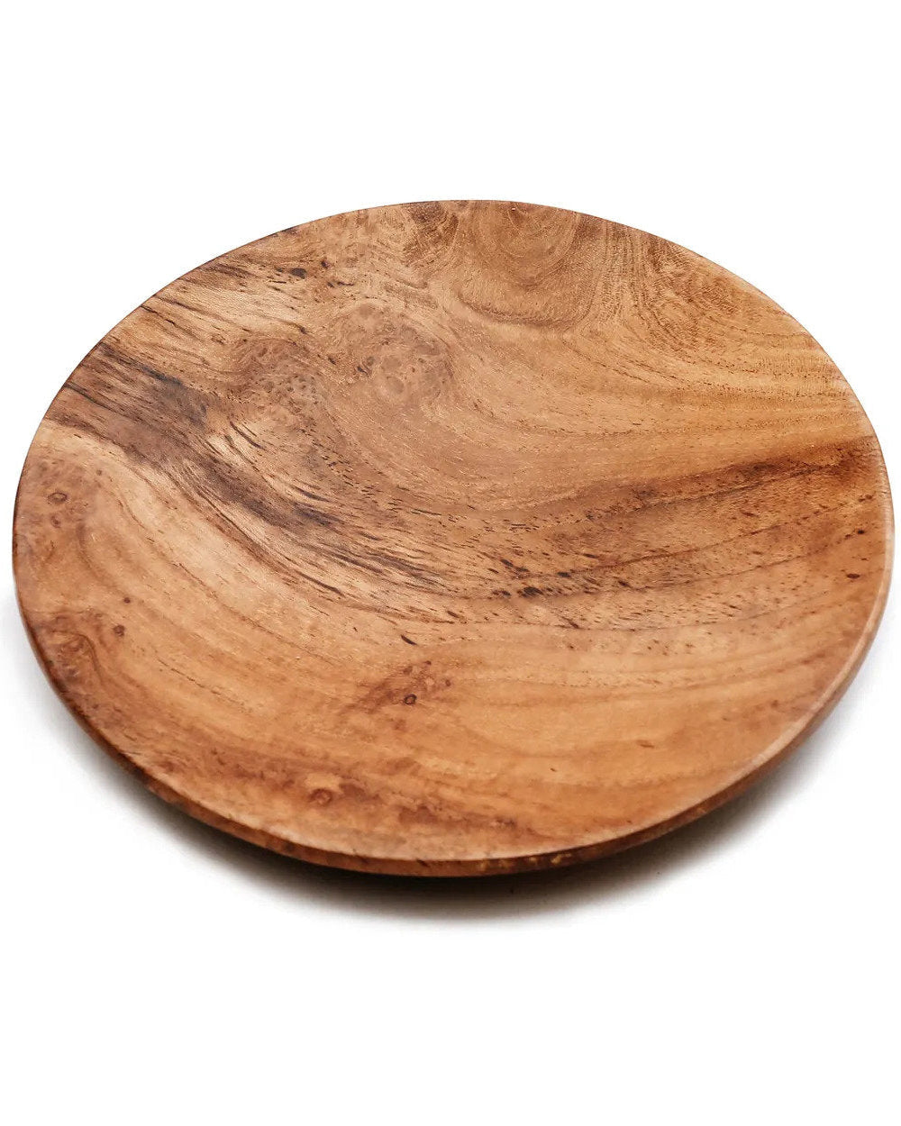 The Teak Root M - Piatto rotondo in teak