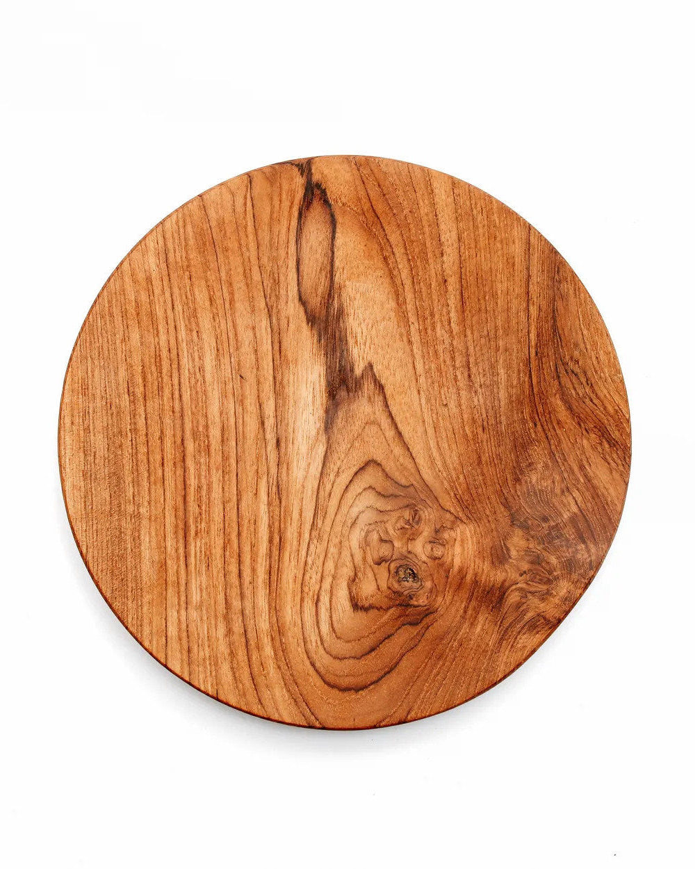 The Teak Root M - Piatto rotondo in teak