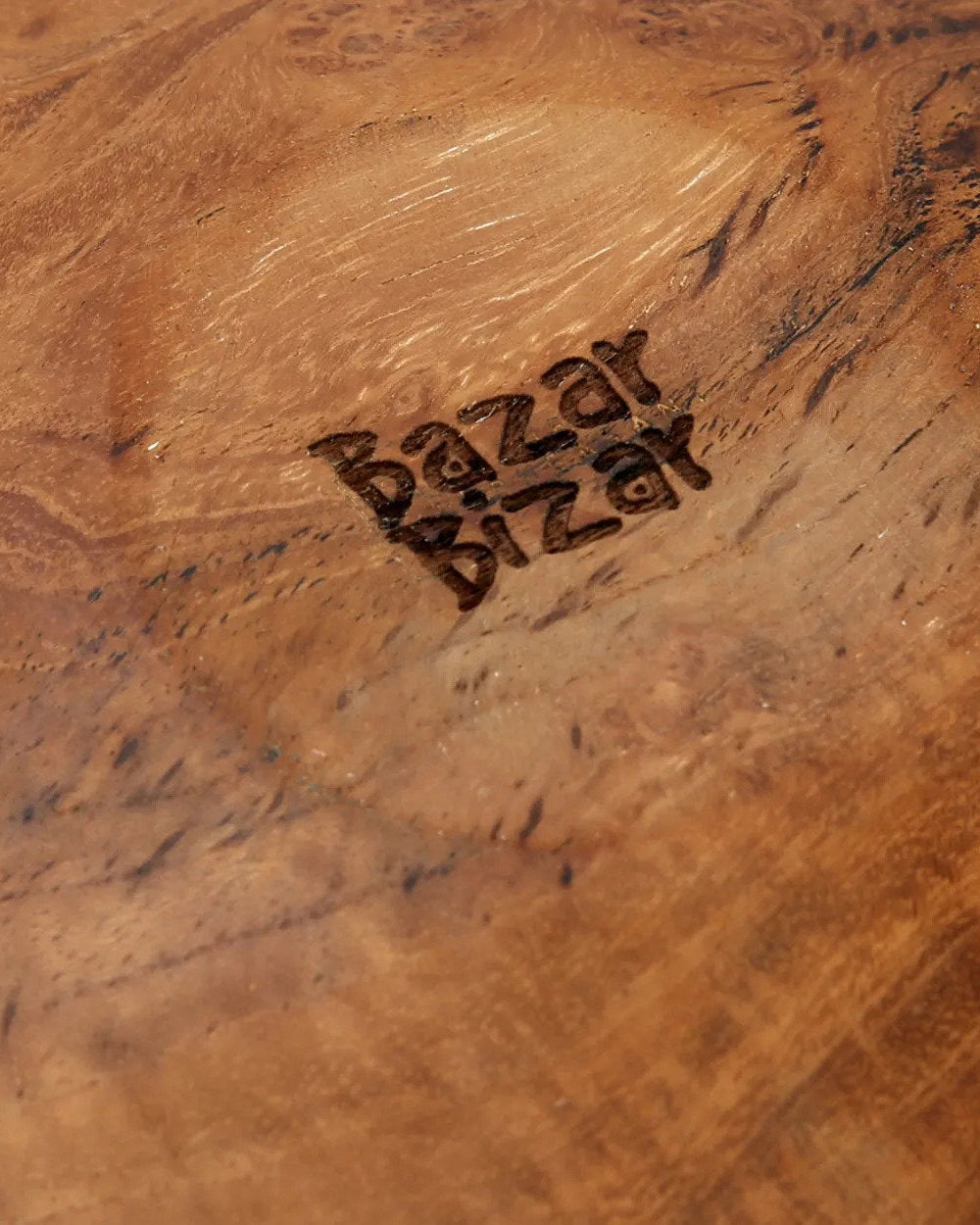 The teak root - Piatto rotondo - XL