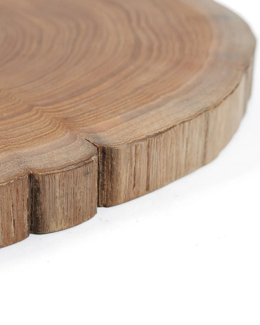 The teak root -tagliere in legno