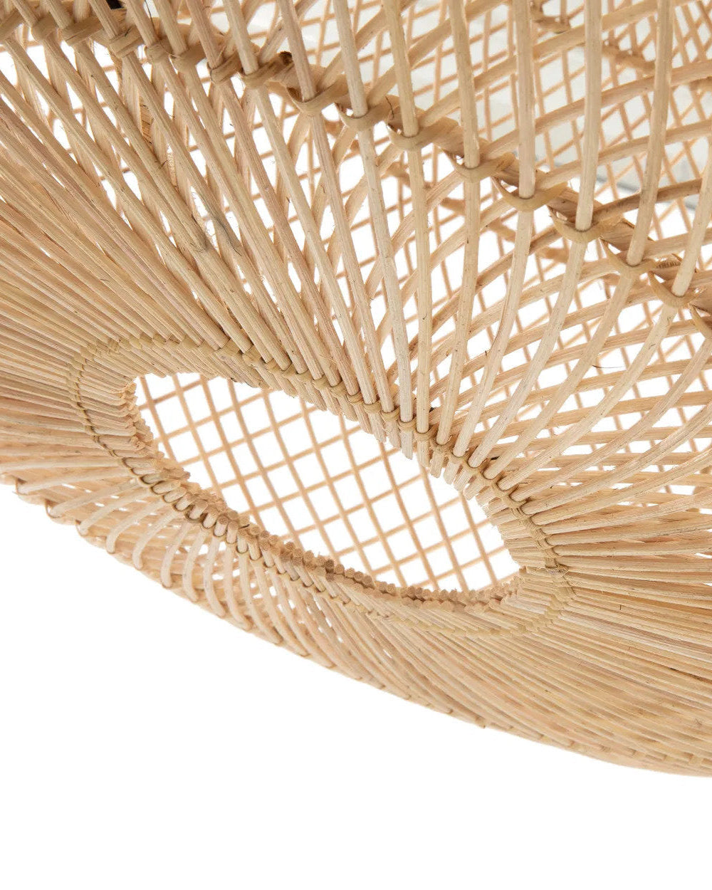 Wholly L - paralume in rattan per sospensione