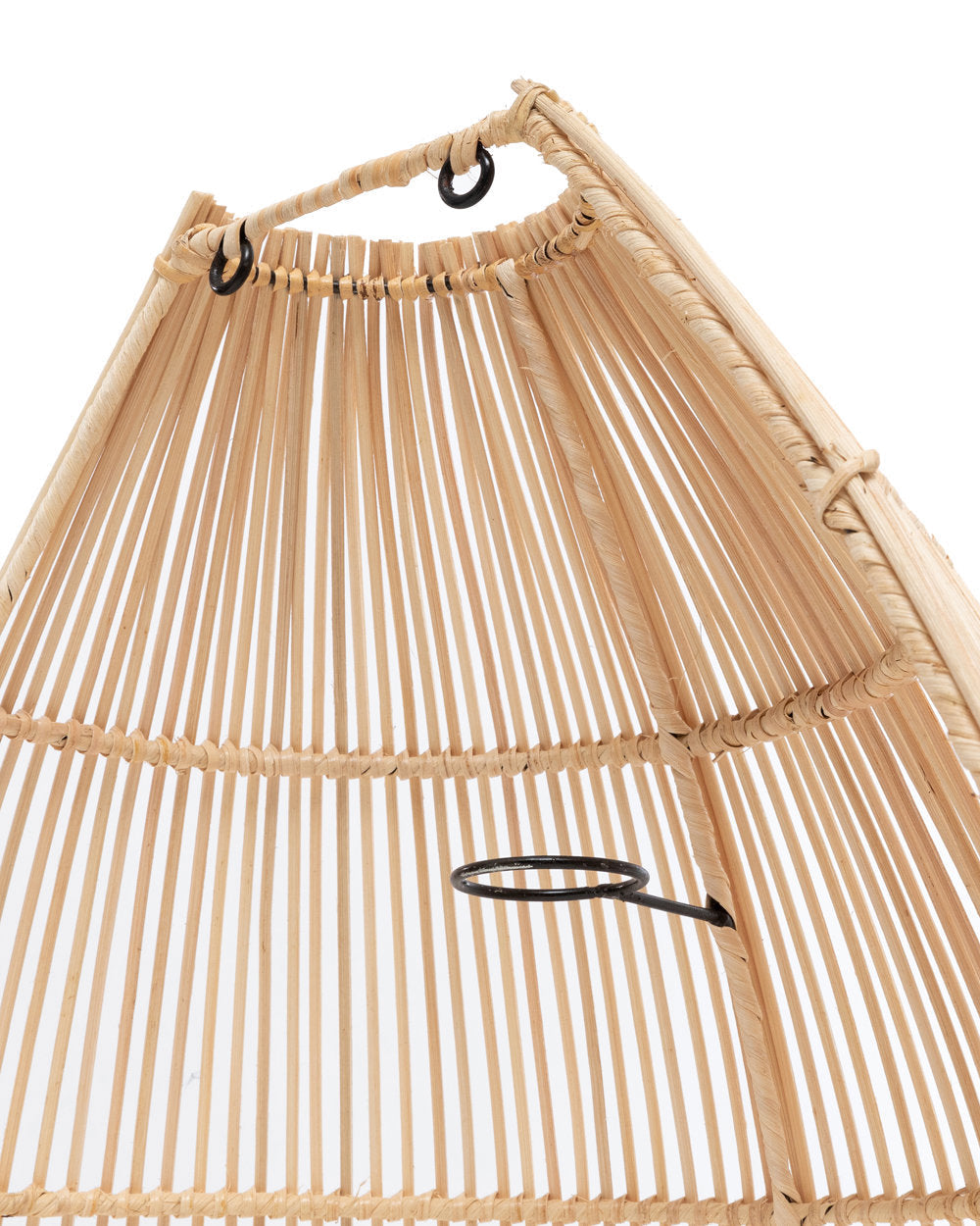 Lalo L - Paralume in rattan per lampada a parete