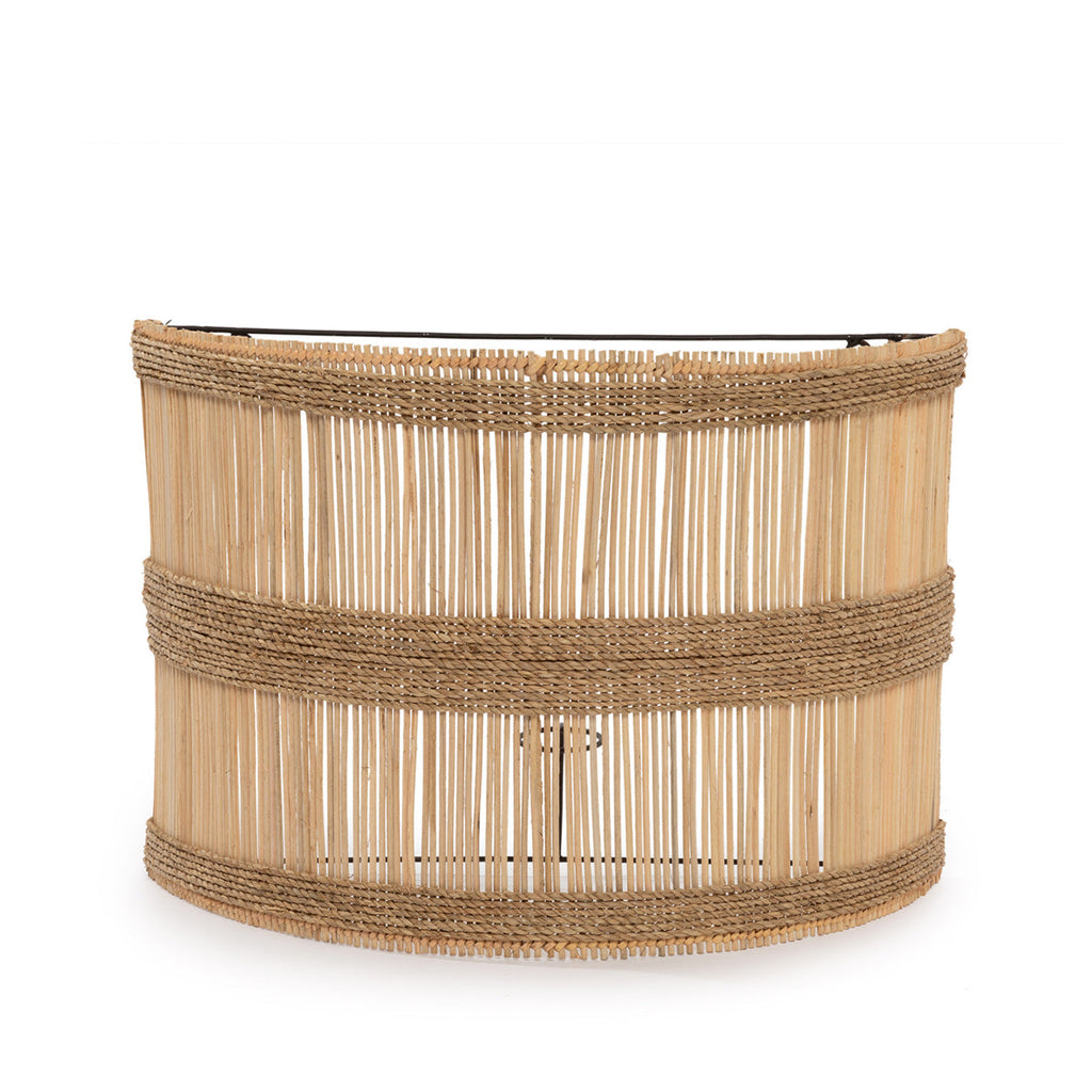 Doedoe M - Paralume per lampada da parete, rattan