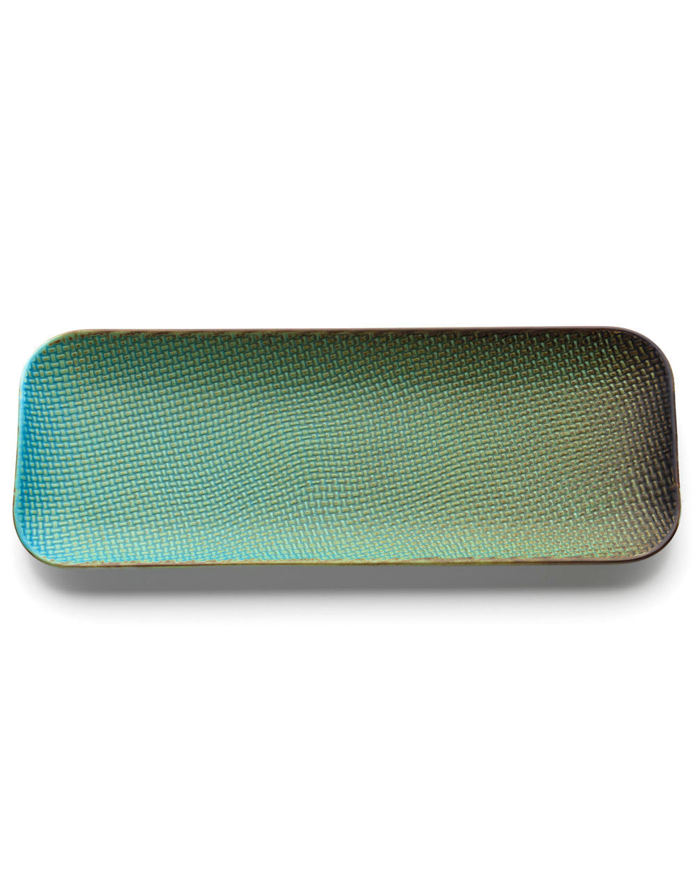 Lagoon L - Piatto/Vassoio Rettangolare in ceramica