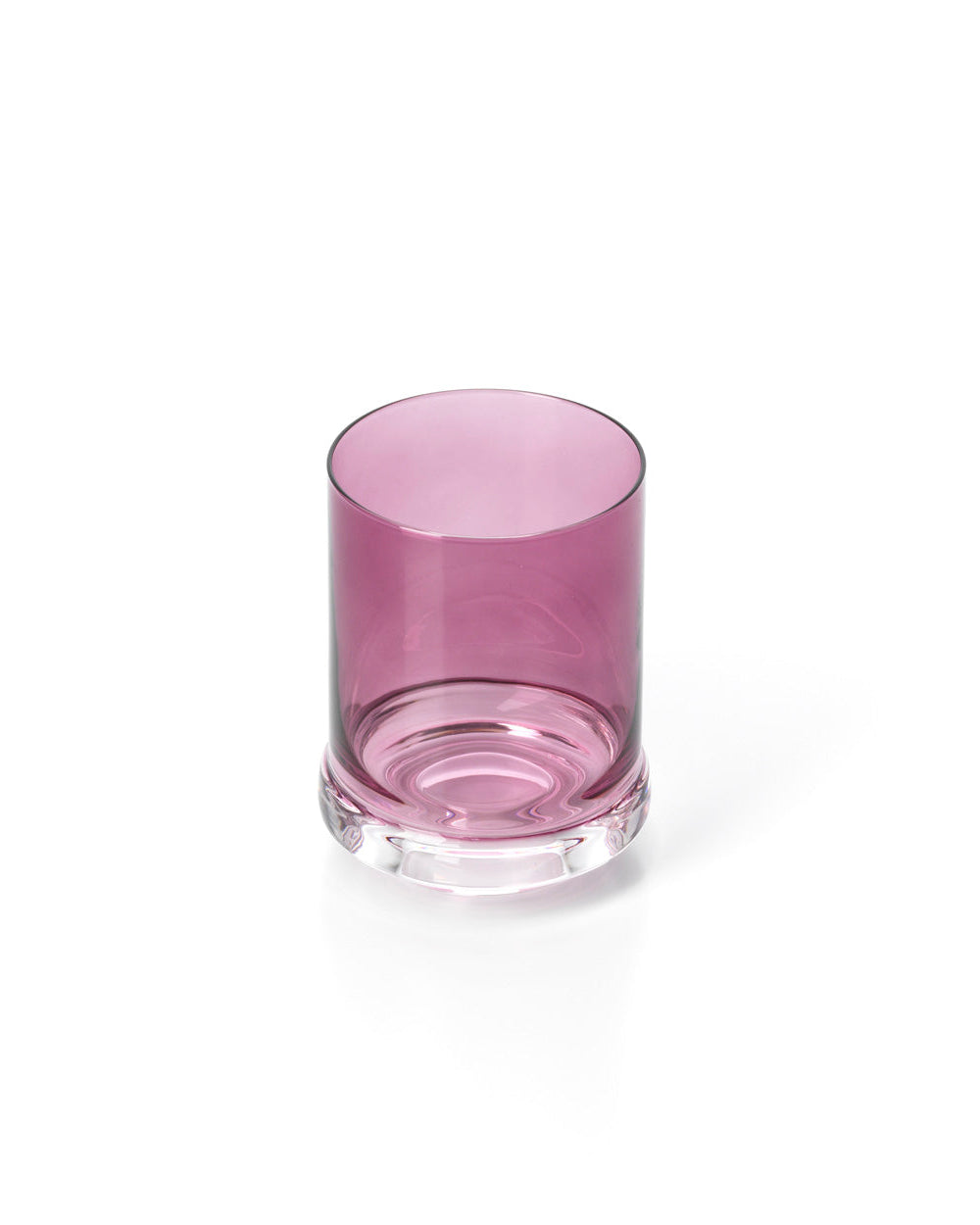 DOF - Bicchiere in vetro riciclato viola