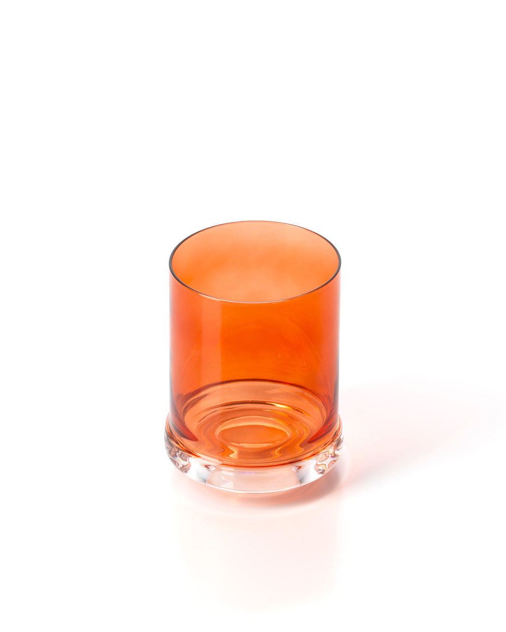 DOF - bicchiere in vetro riciclato arancione