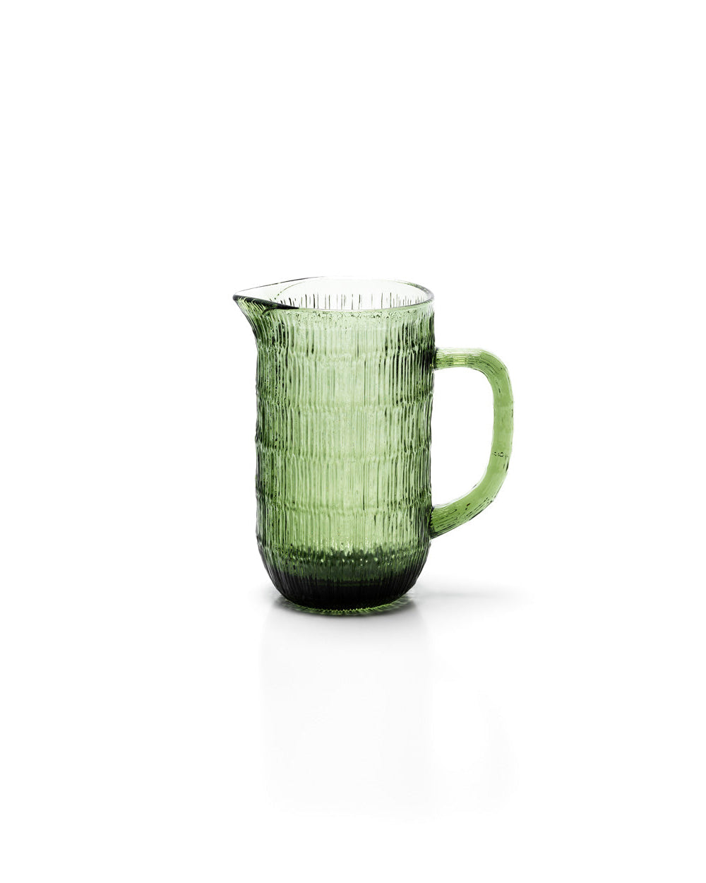 The Moss - Brocca in vetro riciclato verde