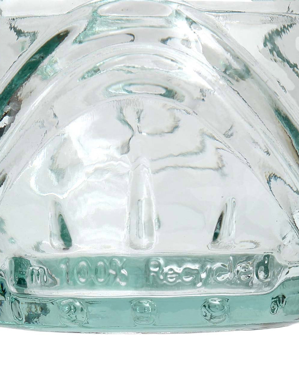 Tiki - Bicchiere da cocktail,  in vetro con sfumatura azzurra