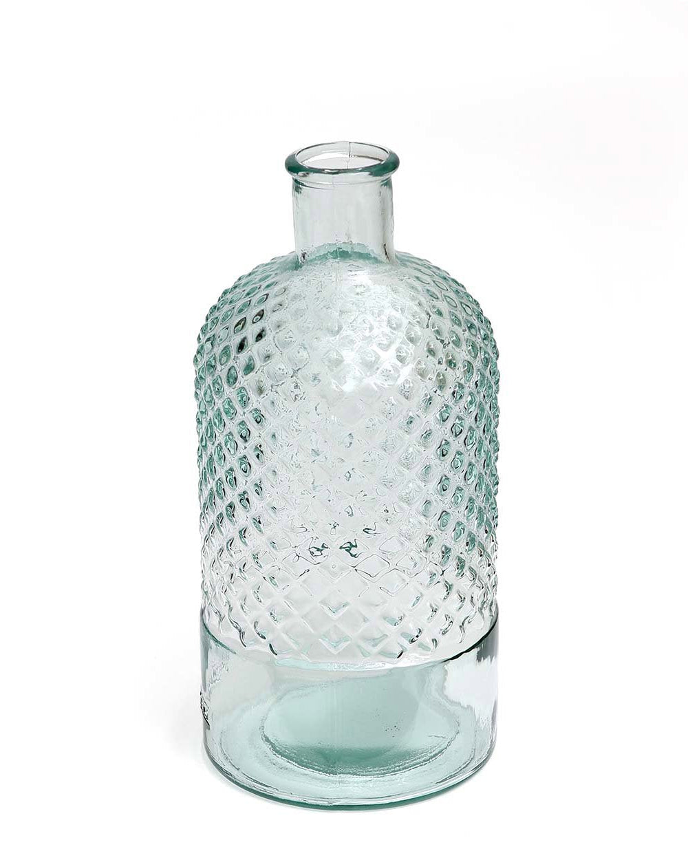 Zuanshí M - Bottiglia in vetro riciclato azzurro chiaro