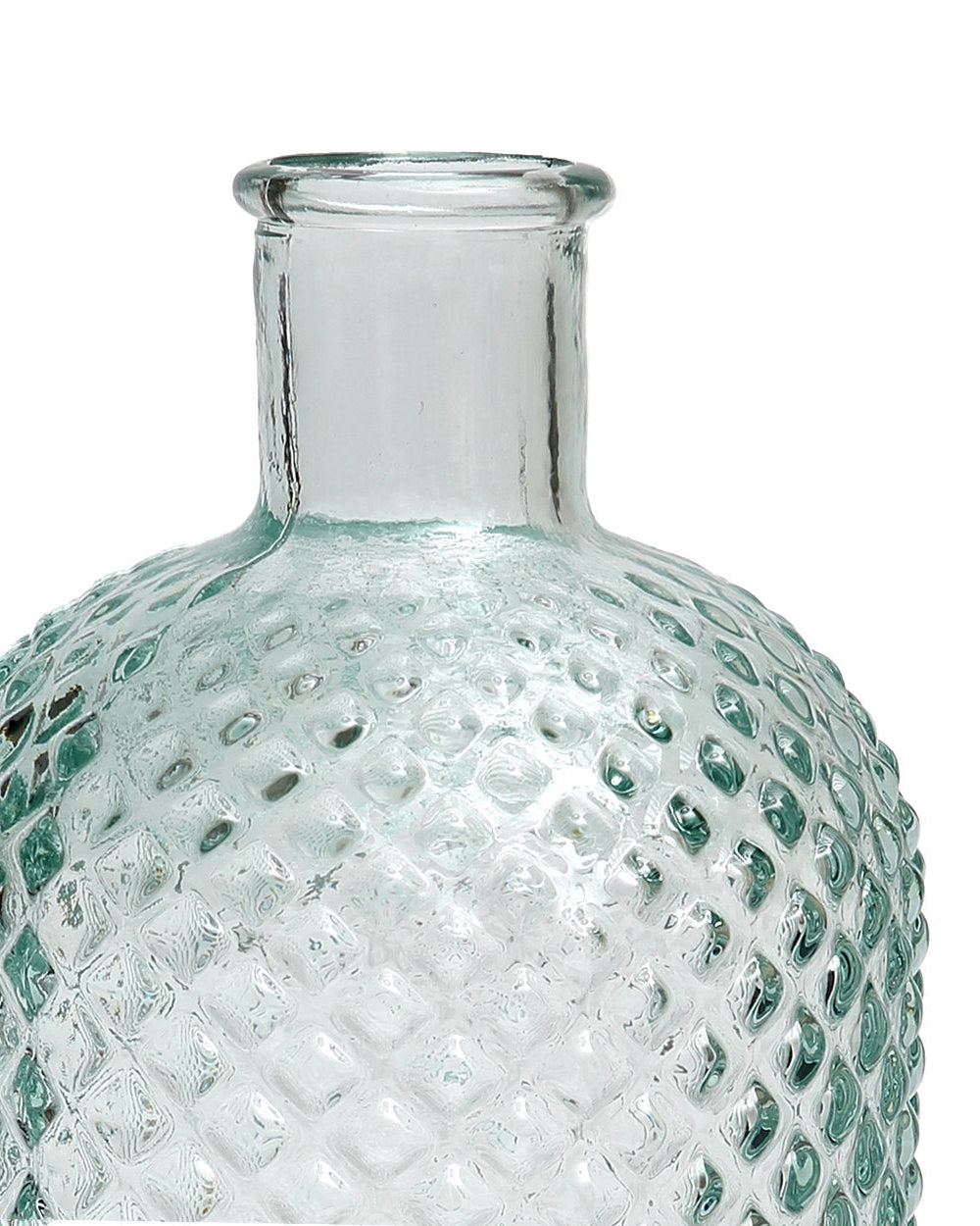 Zuanshí M - Bottiglia in vetro riciclato azzurro chiaro