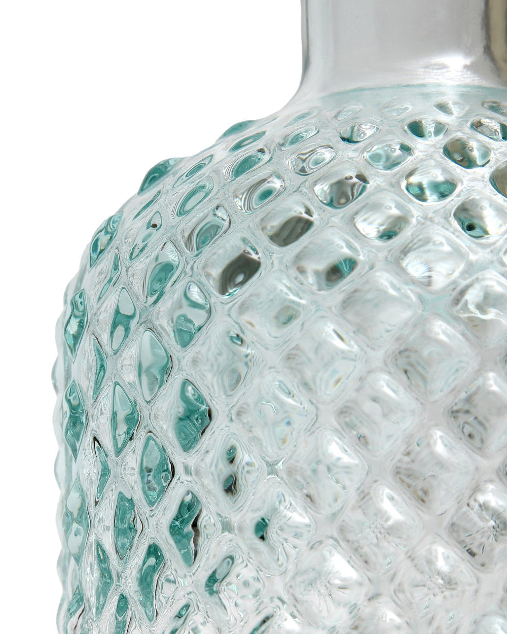 Zuanshí M - Bottiglia in vetro riciclato azzurro chiaro