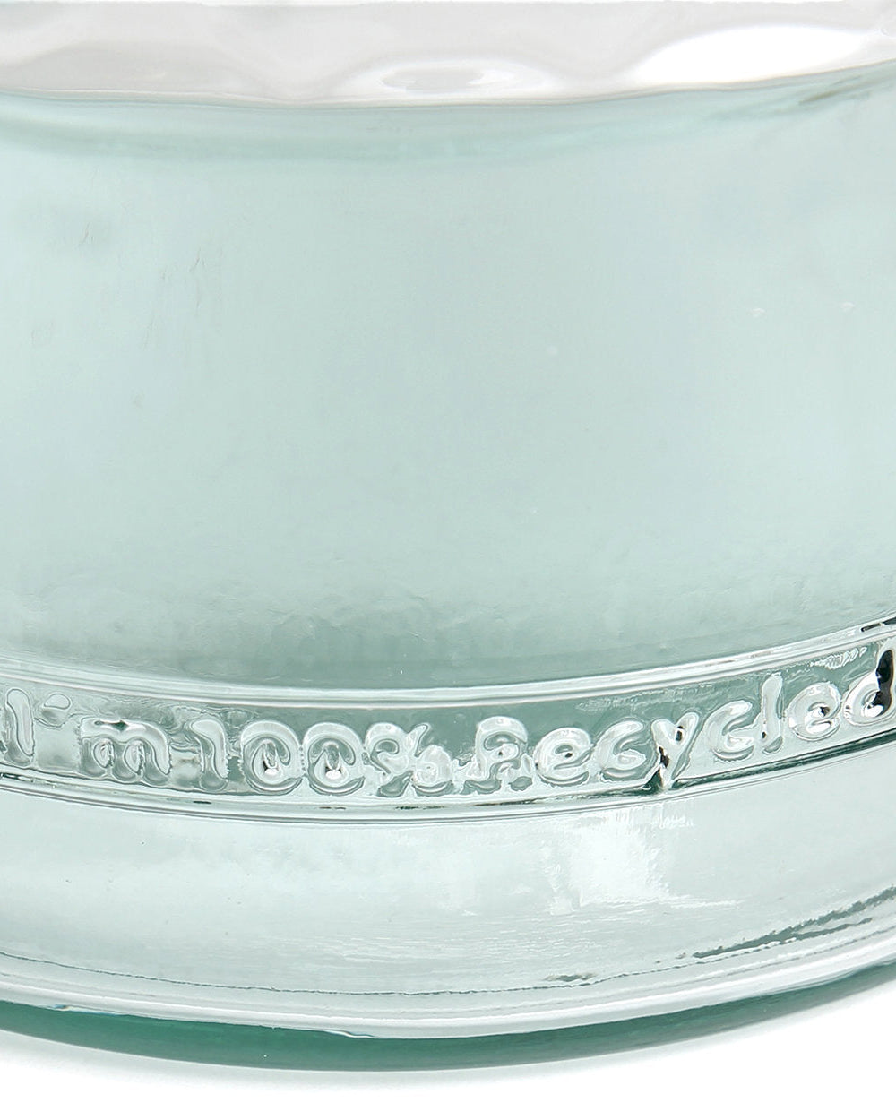 Zuanshí M - Bottiglia in vetro riciclato azzurro chiaro