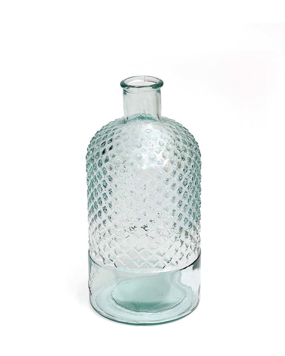Zuanshí S - Bottiglia in vetro riciclato azzurro chiaro