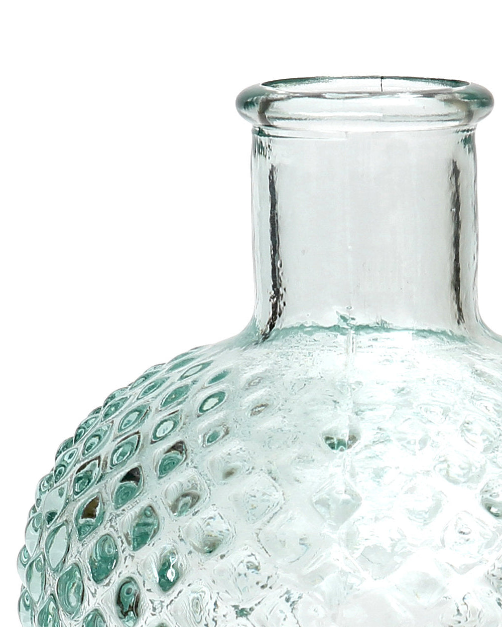 Zuanshí S - Bottiglia in vetro riciclato azzurro chiaro