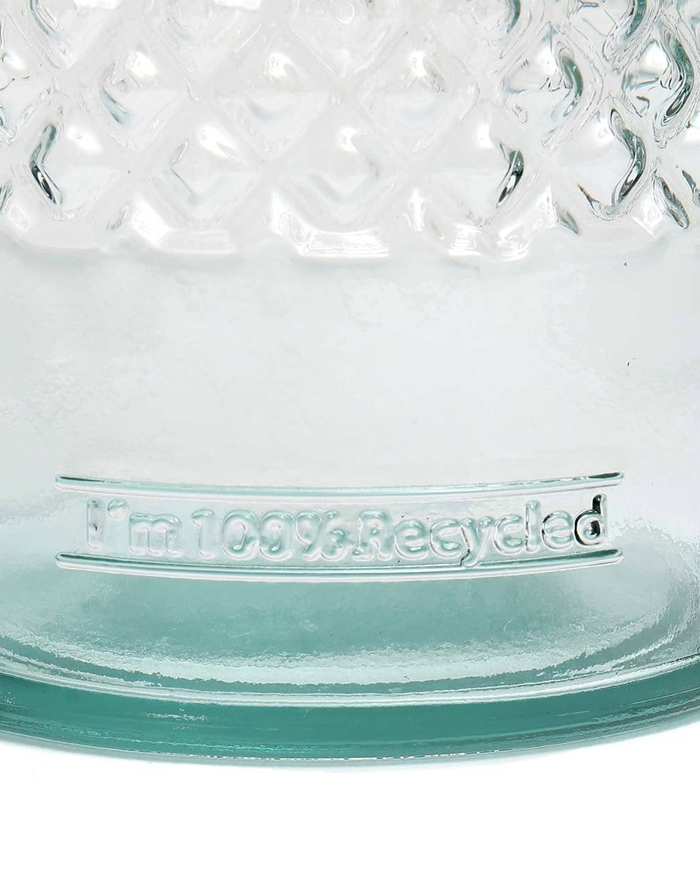 Zuanshí S - Bottiglia in vetro riciclato azzurro chiaro