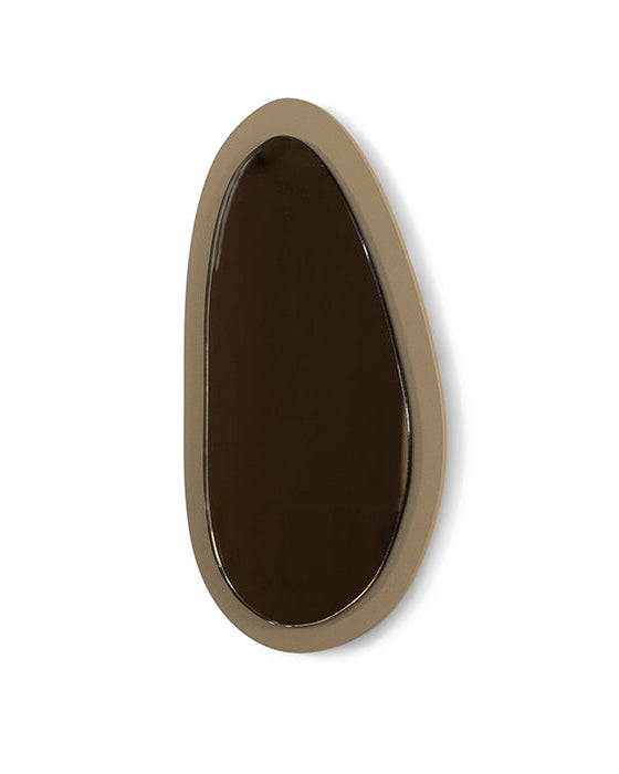 Pipa Top - specchio moderno, bronzato