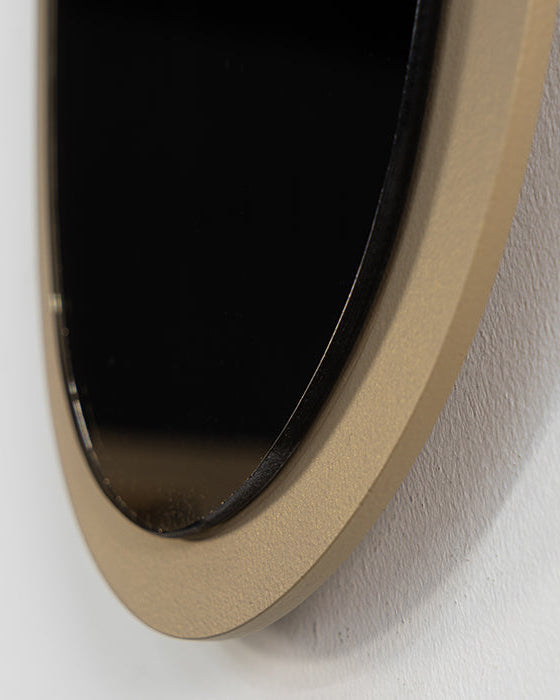 Pipa Top - specchio moderno, bronzato