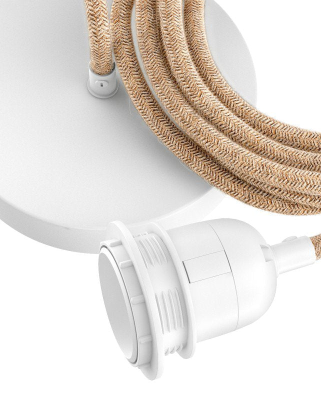 Accessorio - Cavo per lampade da soffitto - bianco / naturale