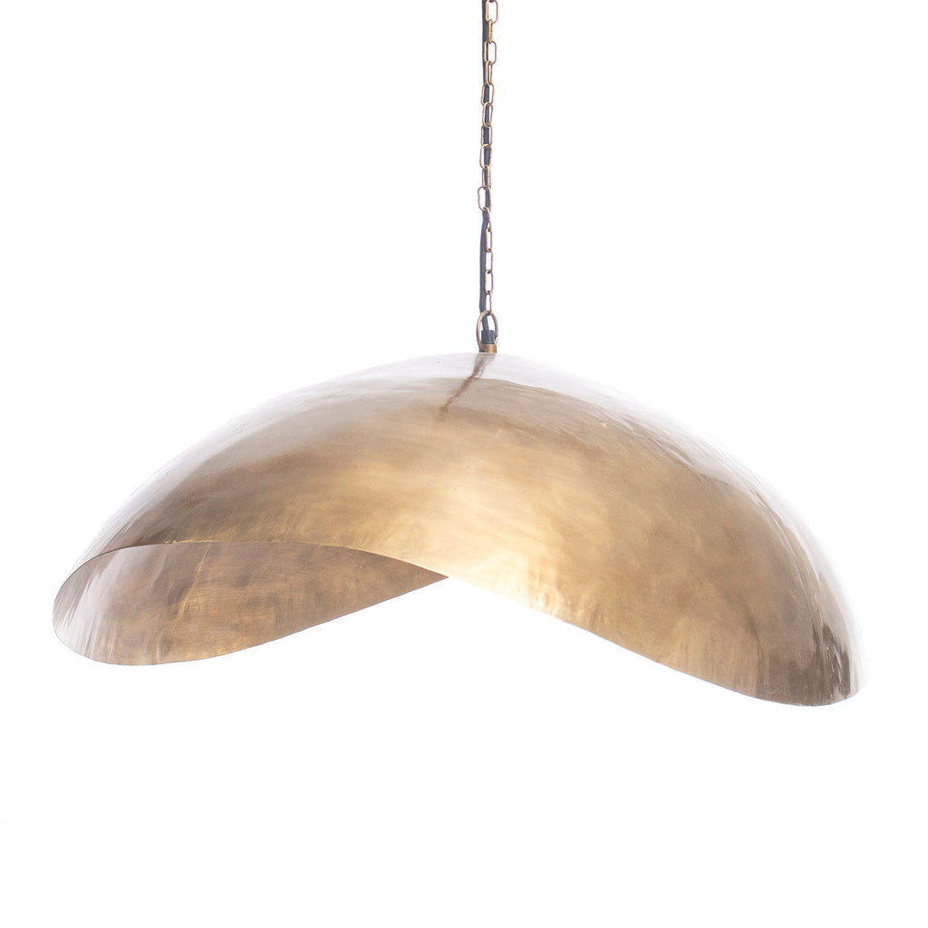 Fortune XL - Maxi lampada a sospensione in ottone