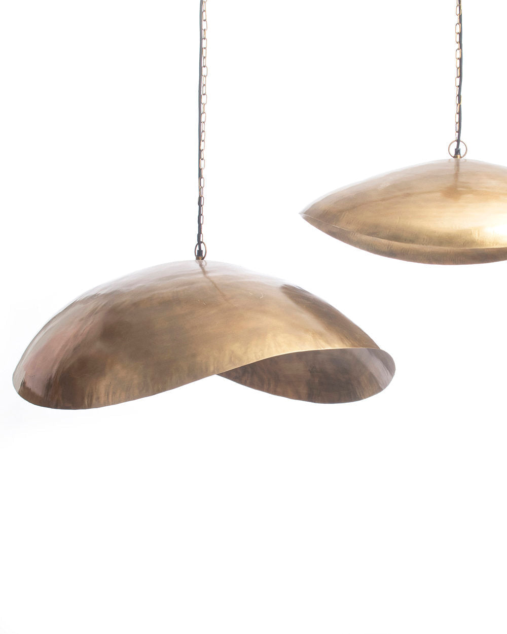 Fortune XL - Maxi lampada a sospensione in ottone