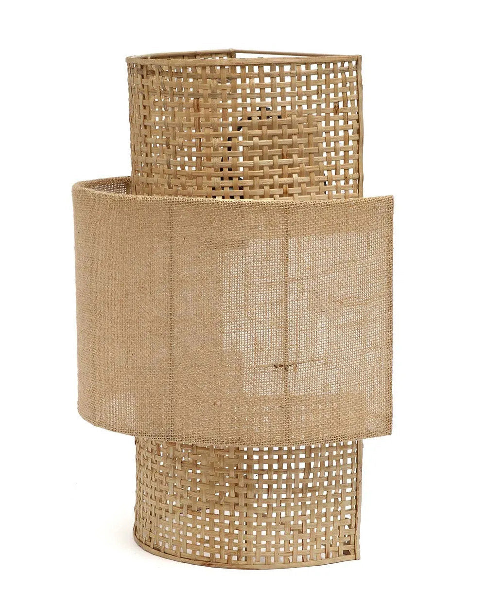 Bolly M - Lampada da parete in juta