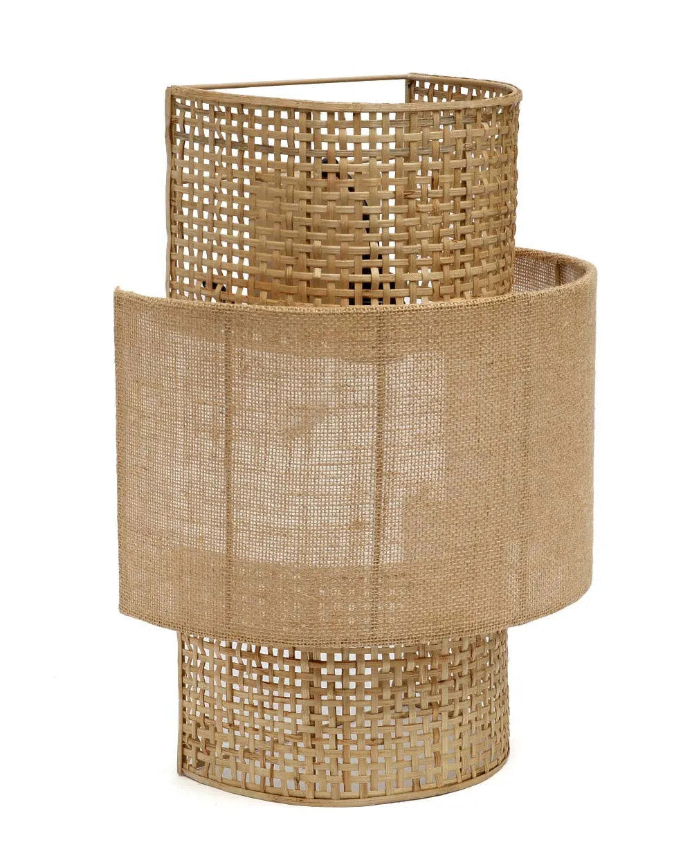 Bolly M - Lampada da parete in juta