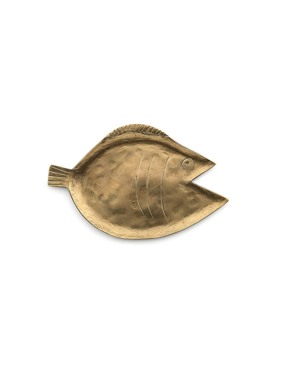 Dori M - Vassoio in ottone a forma di pesce