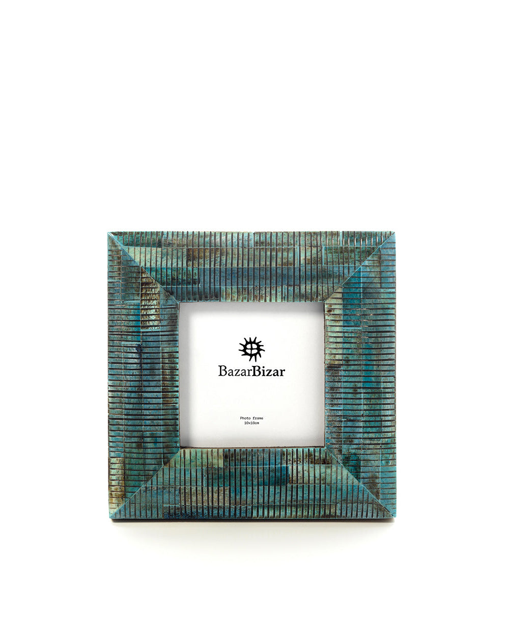 Ocean Ripple - cornice Turchese - 10x10