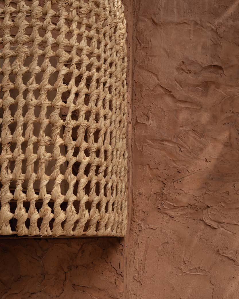 Sirikit - Paralume in sisal per lampada da perete