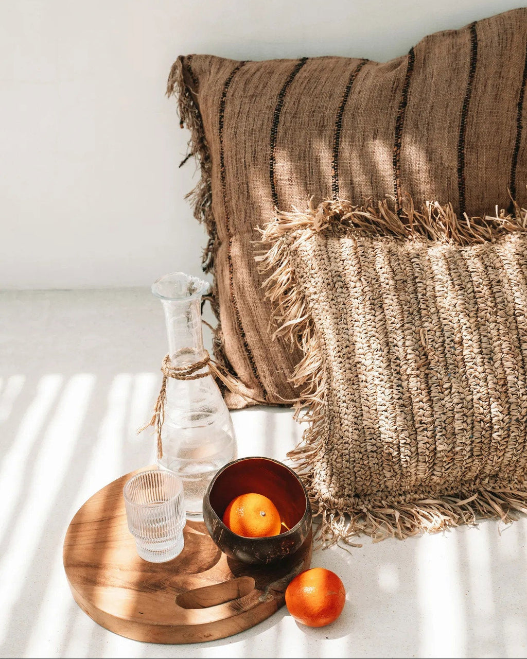 The teak root - Tagliere in teak naturale - S