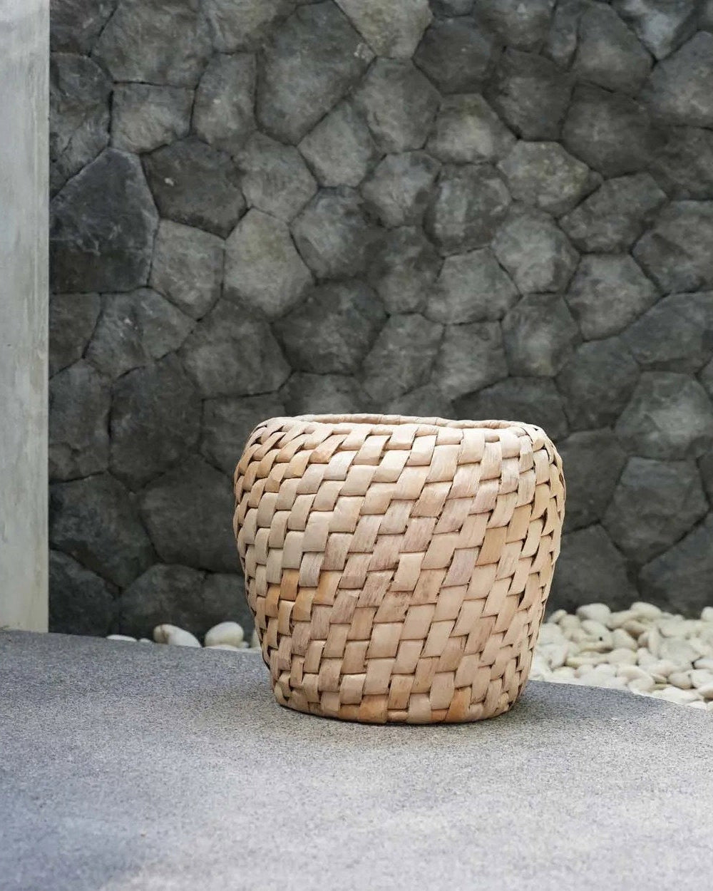 Chidi - cesto in banano intrecciato