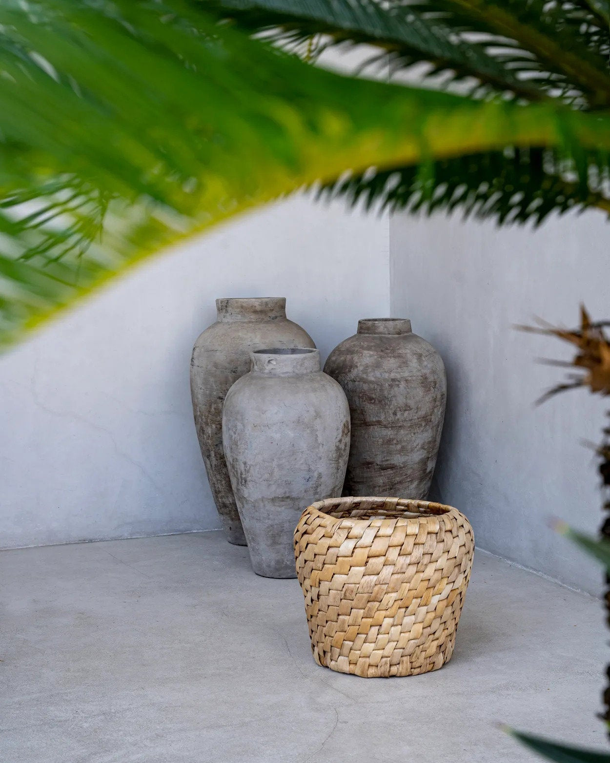 Chidi - cesto in banano intrecciato