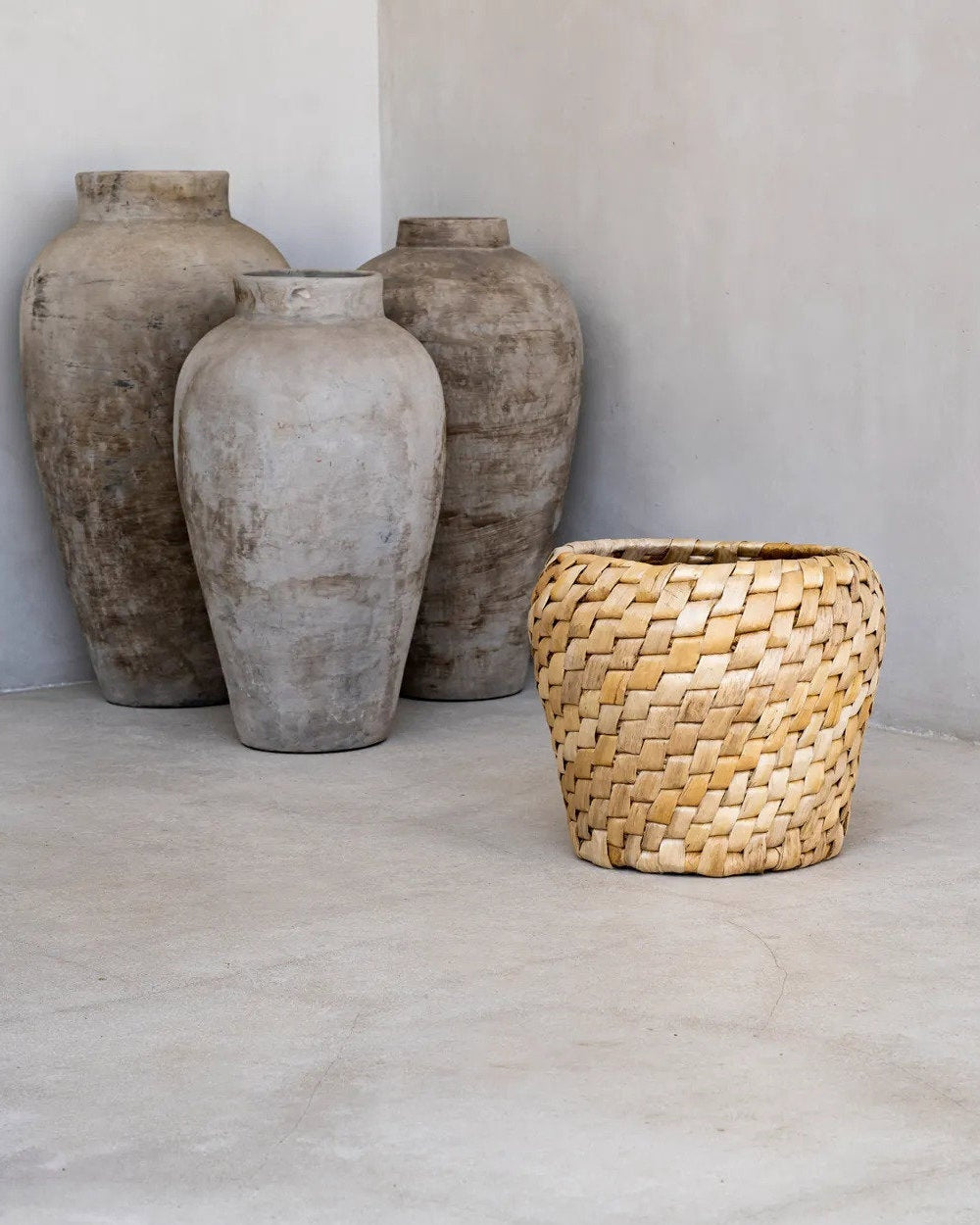 Chidi - cesto in banano intrecciato