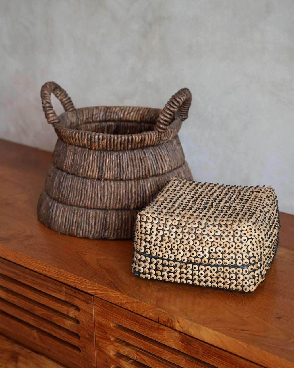 Chisomo - cesto in banano con manici