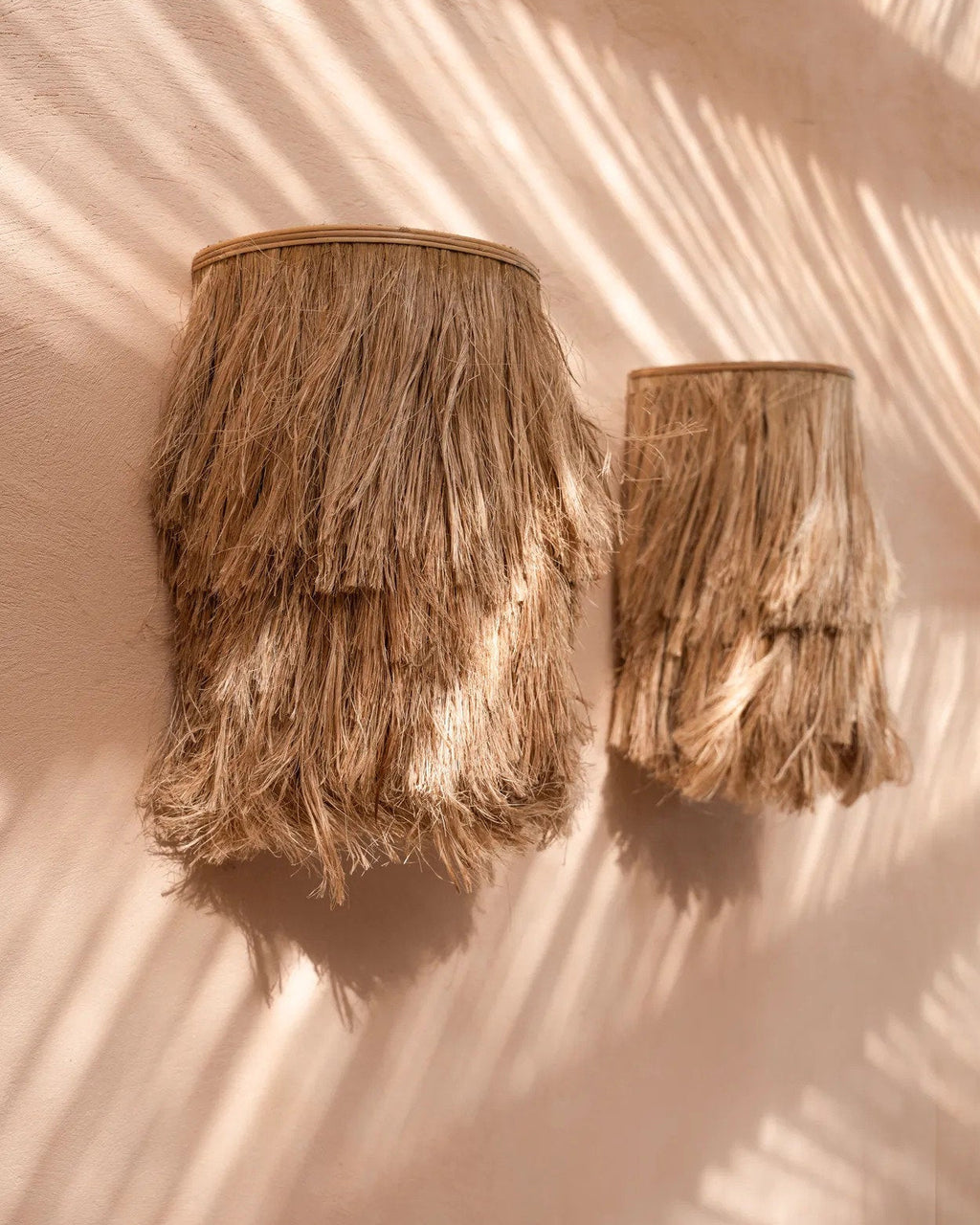 Perry S - Applique da parete in abaca
