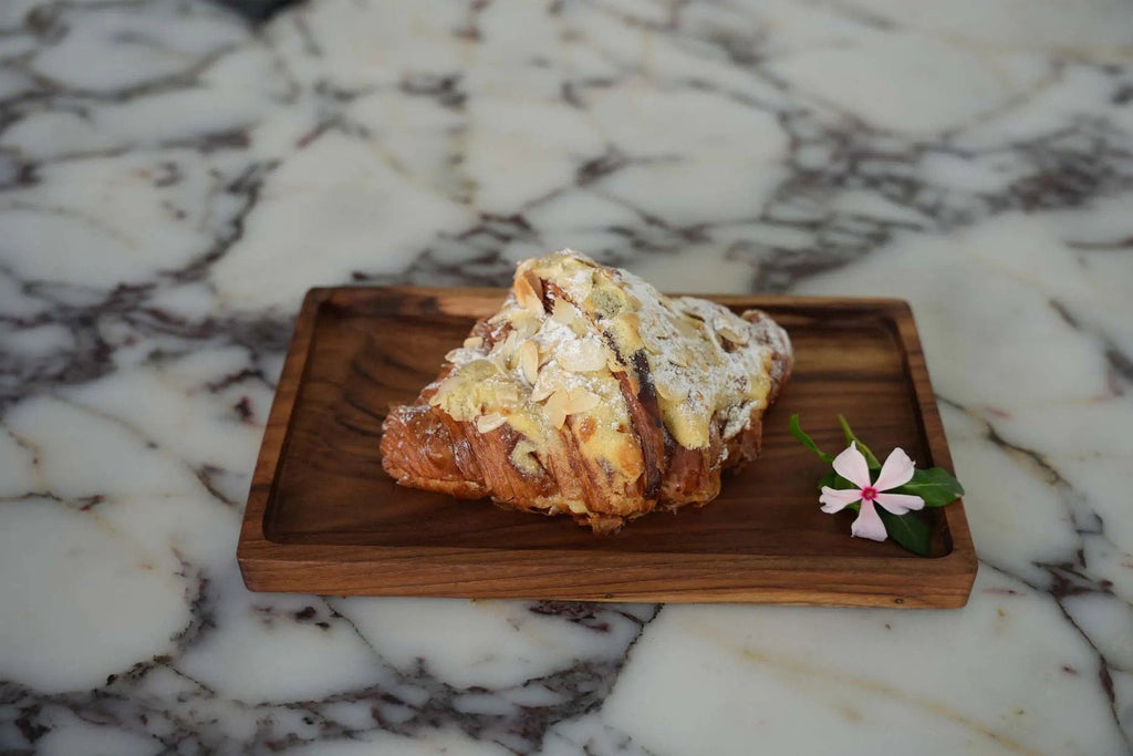 Gormandize M - Vassoio in legno di teak, Naturale