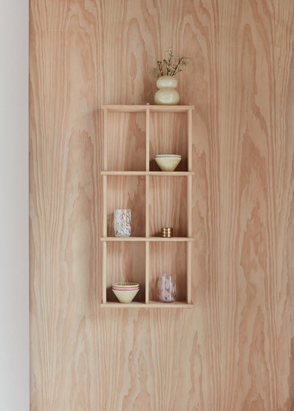 Jali - bicchiere in vetro trasparente maculato rosa