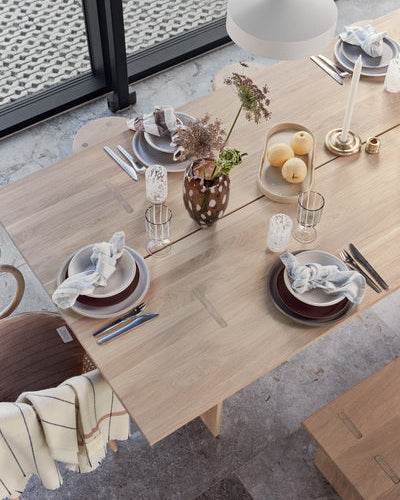 Jali - bicchiere in vetro trasparente maculato bianco