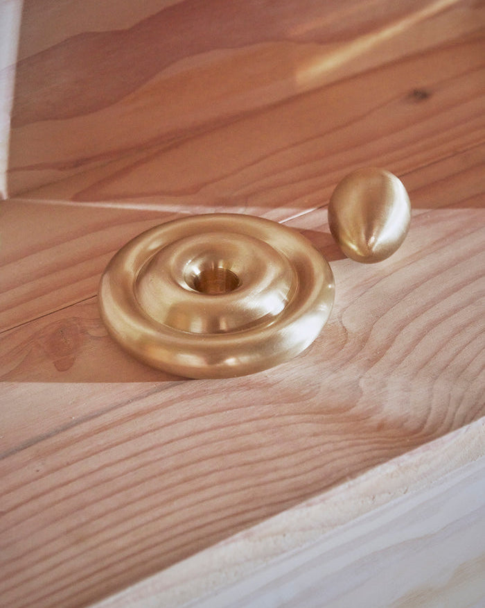 Savi - Candeliere in Ottone Massiccio