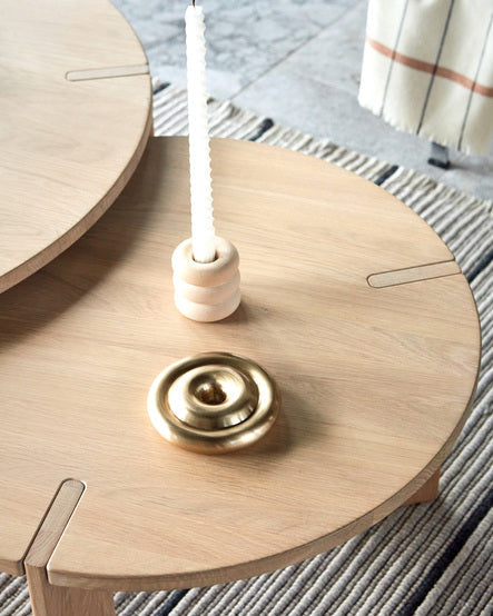 Savi - Candeliere in Ottone Massiccio