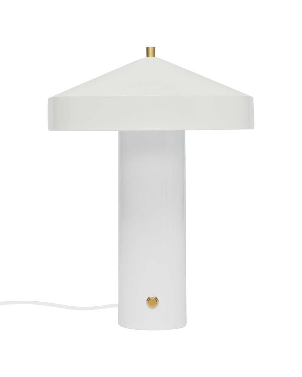 Hatto - Lampada da tavolo, bianca