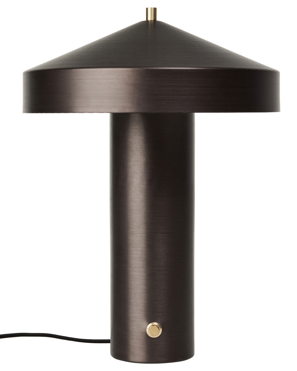 Hatto - Lampada da tavolo, bronzo scuro